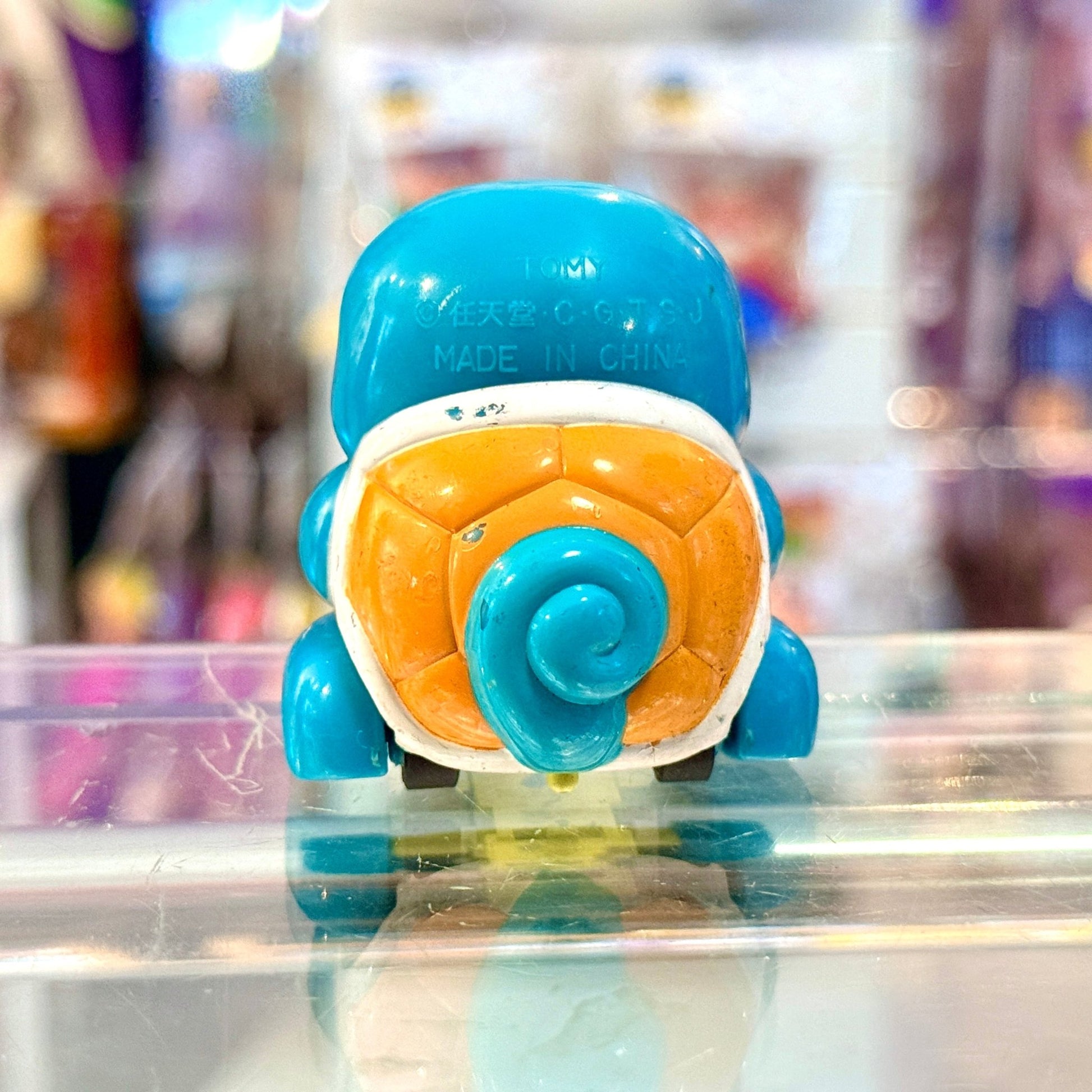 Pokemon: Squirtle Pull Back Toy Figure (Tomy, 90s) - PopCultGang