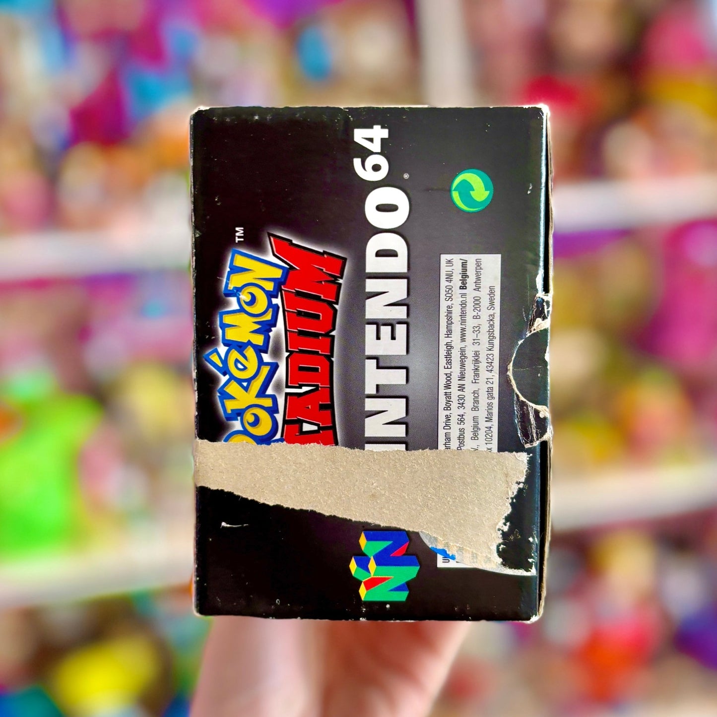 Pokemon Stadium (boxed with Transfer Pak, N64) - PopCultGang