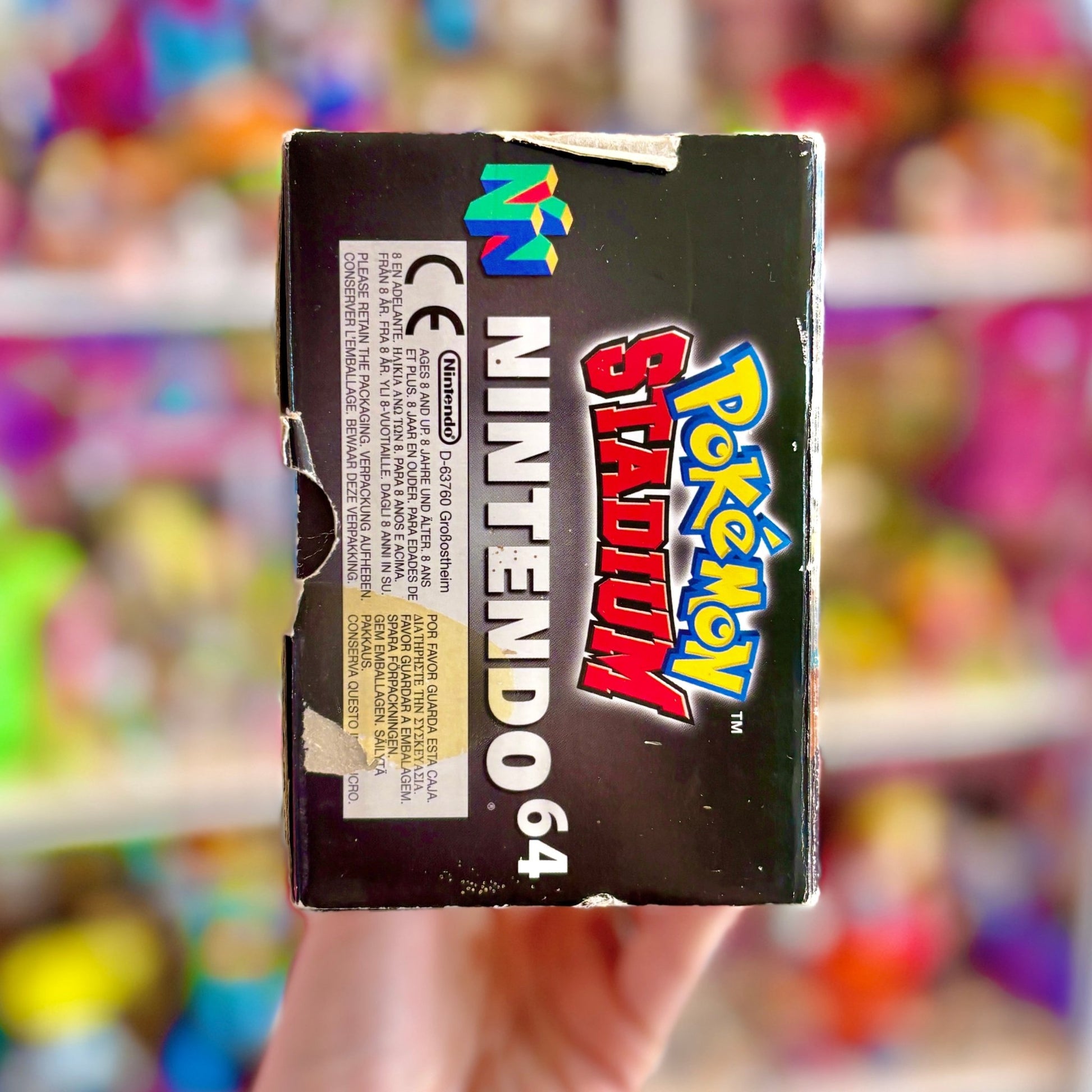 Pokemon Stadium (boxed with Transfer Pak, N64) - PopCultGang