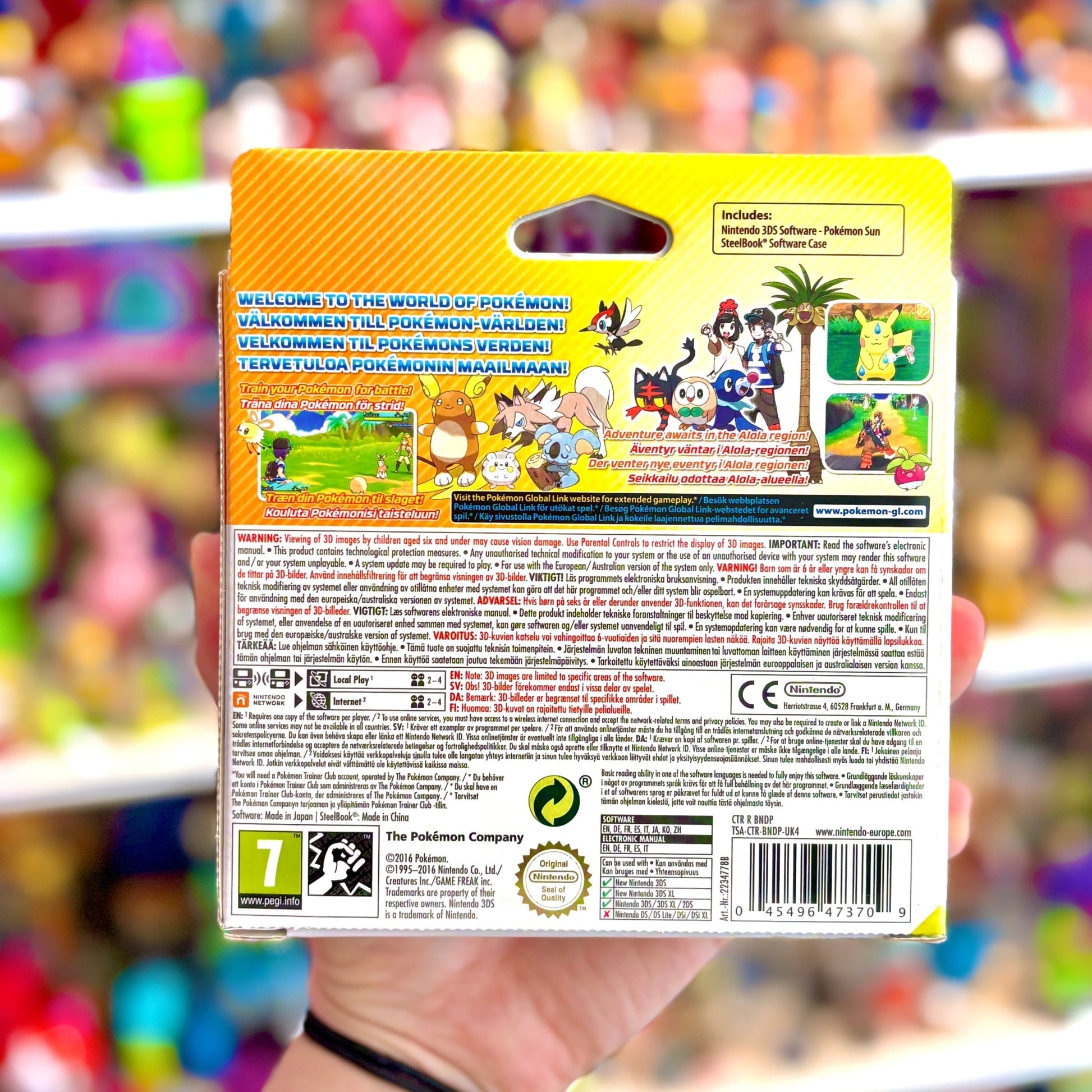Pokemon Sun: Fan Edition (Nintendo 3DS) - PopCultGang