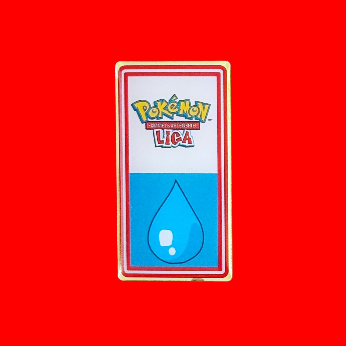 Pokemon: Trading Card Game League - Cascade Pin Badge (Nintendo, 2000) - PopCultGang
