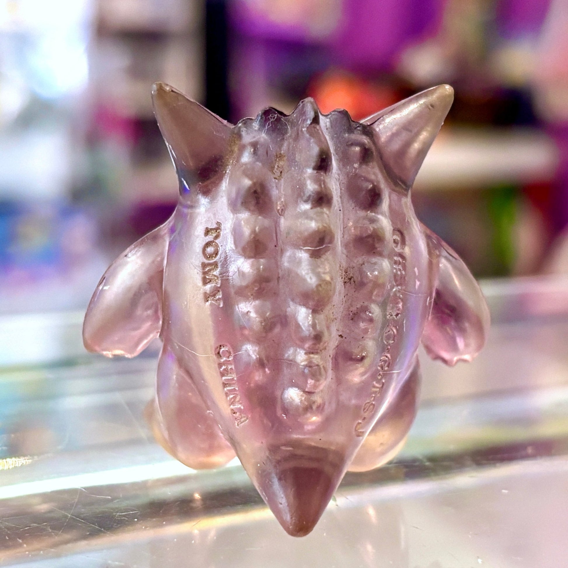 Pokemon: Translucent Gengar Collectible Mini Figure (TOMY, Nintendo, 90s) - PopCultGang