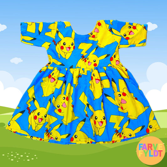 Pokemon - Upcycled Blue Pikachu Dress (FARVEFYLDT x POPCULTGANG) - PopCultGang