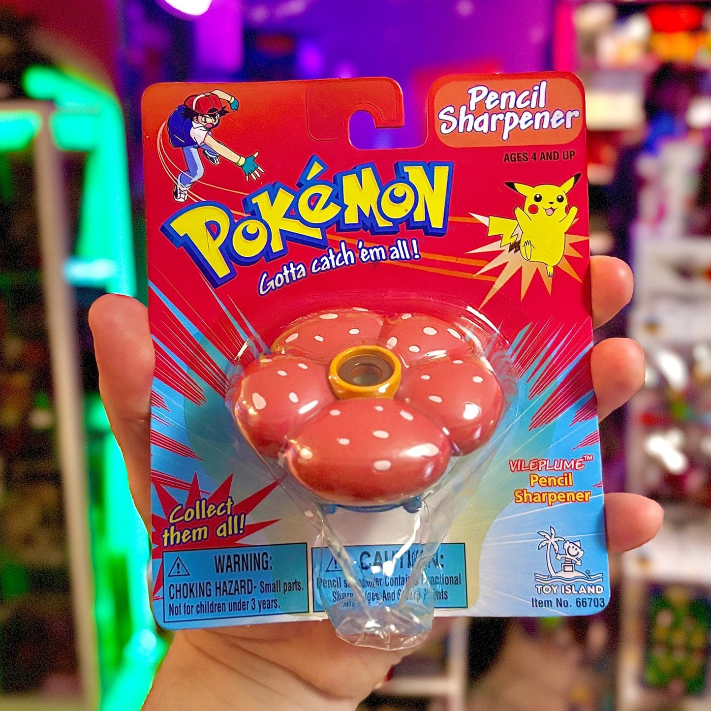 Pokemon - Vileplume Figure Pencil Sharpener (2000) - PopCultGang