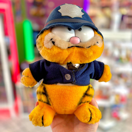 Policeman Garfield Plush (80s) - PopCultGang