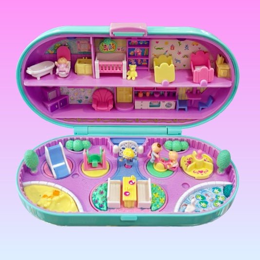 Polly Pocket: Babysitting Stamper Playlet - Almost Complete (1992) - PopCultGang