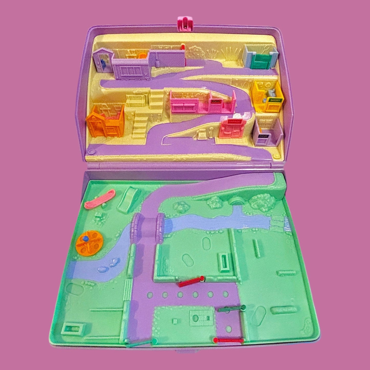 Polly Pocket Jewel Case Playset: Lavender Polly’s House Variant (1989) - PopCultGang