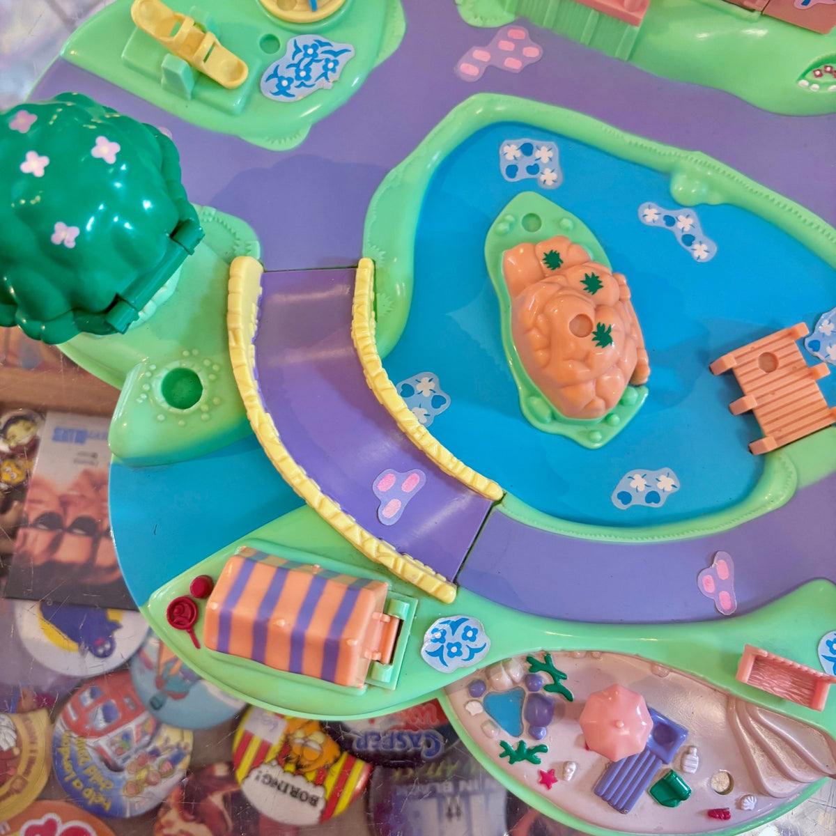 Polly Pocket: Polly's Dream World (complete, Blue Bird, 1991) - PopCultGang