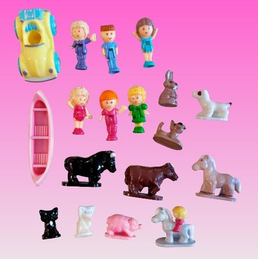 Polly Pocket: Polly's Dream World (complete, Blue Bird, 1991) - PopCultGang