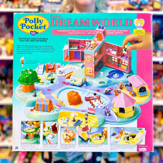 Polly Pocket: Polly's Dream World (complete in box, 1991) - PopCultGang