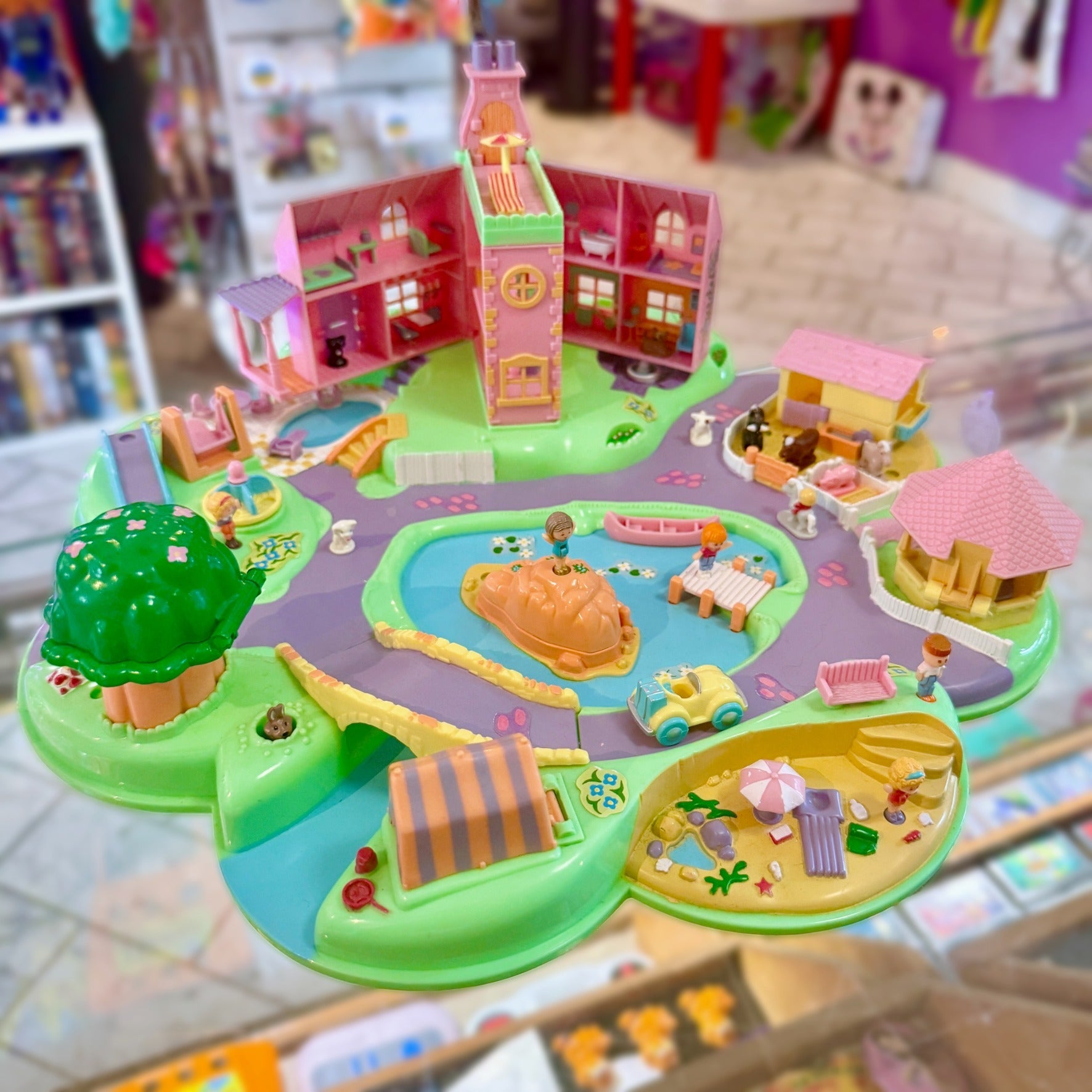 Polly Pocket: Polly's Dream World (complete in box, 1991) - PopCultGang