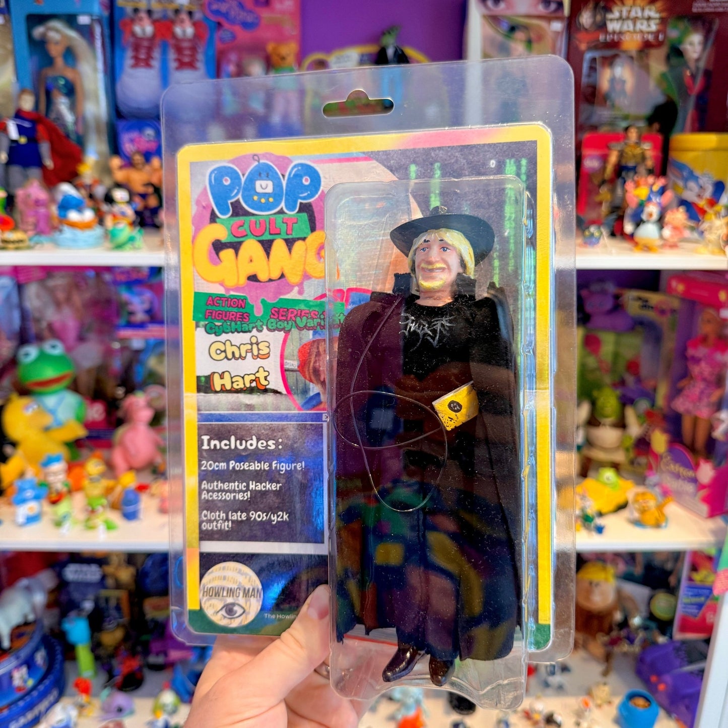 PopCultGang: CybHart Boy Action Figure (Howling Man Toys, 2026) - PopCultGang