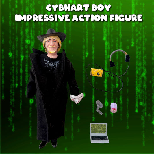PopCultGang: CybHart Boy Action Figure (Howling Man Toys, 2026) - PopCultGang