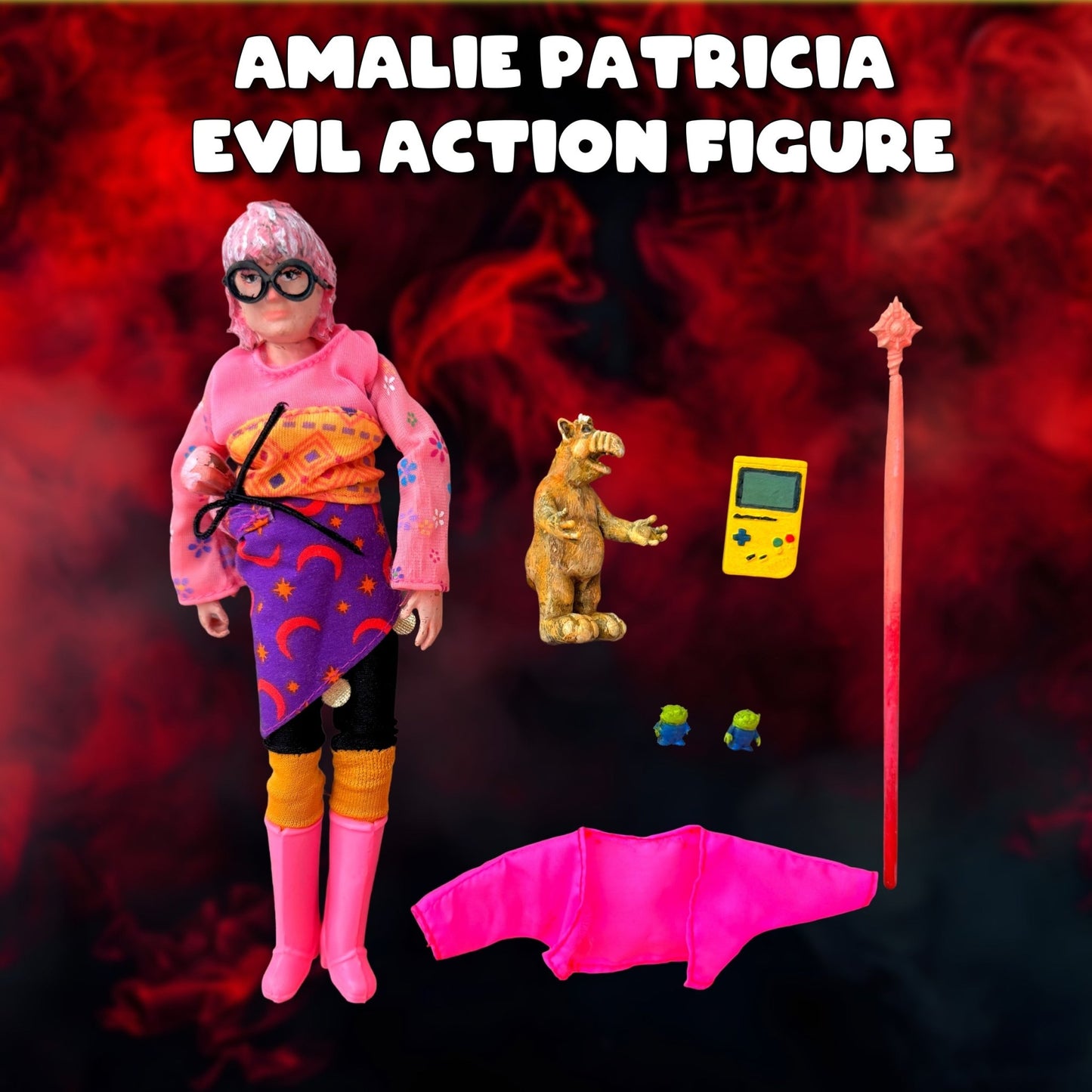 PopCultGang: Evil Amalie Patricia Action Figure (Howling Man Toys, 2026) - PopCultGang