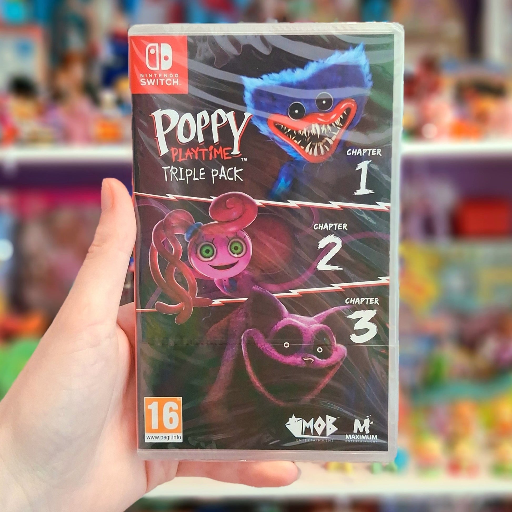 Poppy Playtime Triple Pack (Nintendo Switch) - PopCultGang