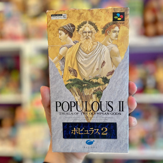 Populous 2 (Super Famicom, CIB) - PopCultGang