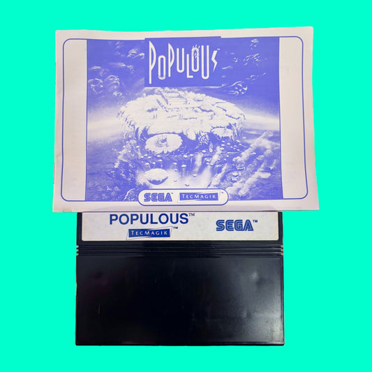 Populous (Sega Master System) - PopCultGang