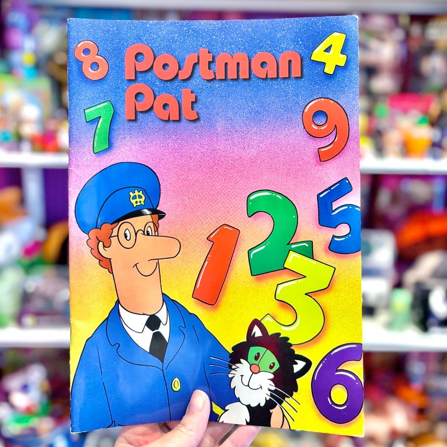 Postman Pat Coloring/Number Book (90s) - PopCultGang