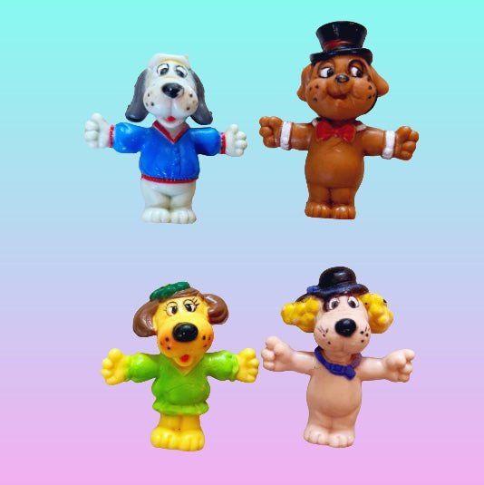 Pound Puppies: Wind-Up Getaway Railroad Playset (boxed, 80s) - PopCultGang