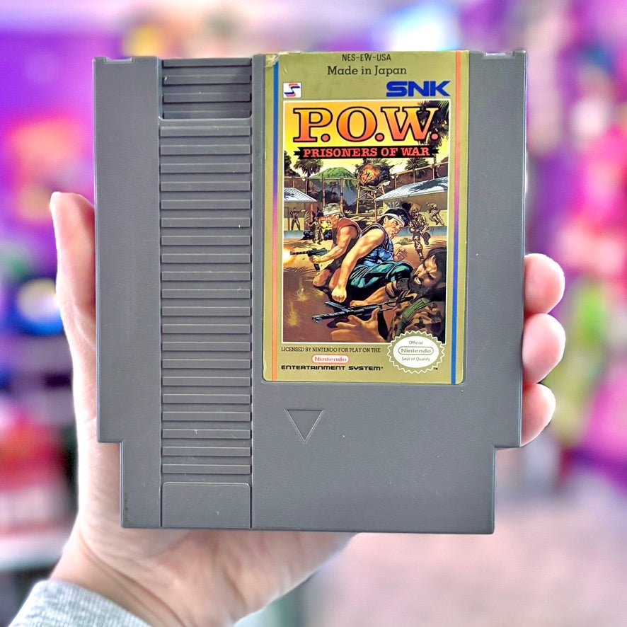 P.O.W - Prisoners of War (NTSC, NES) - PopCultGang