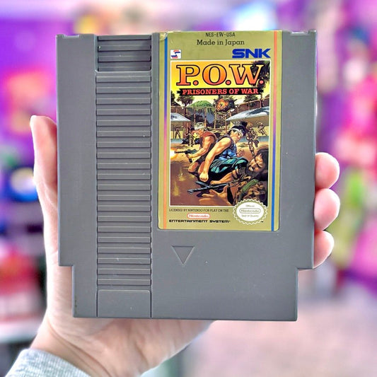 P.O.W - Prisoners of War (NTSC, NES) - PopCultGang
