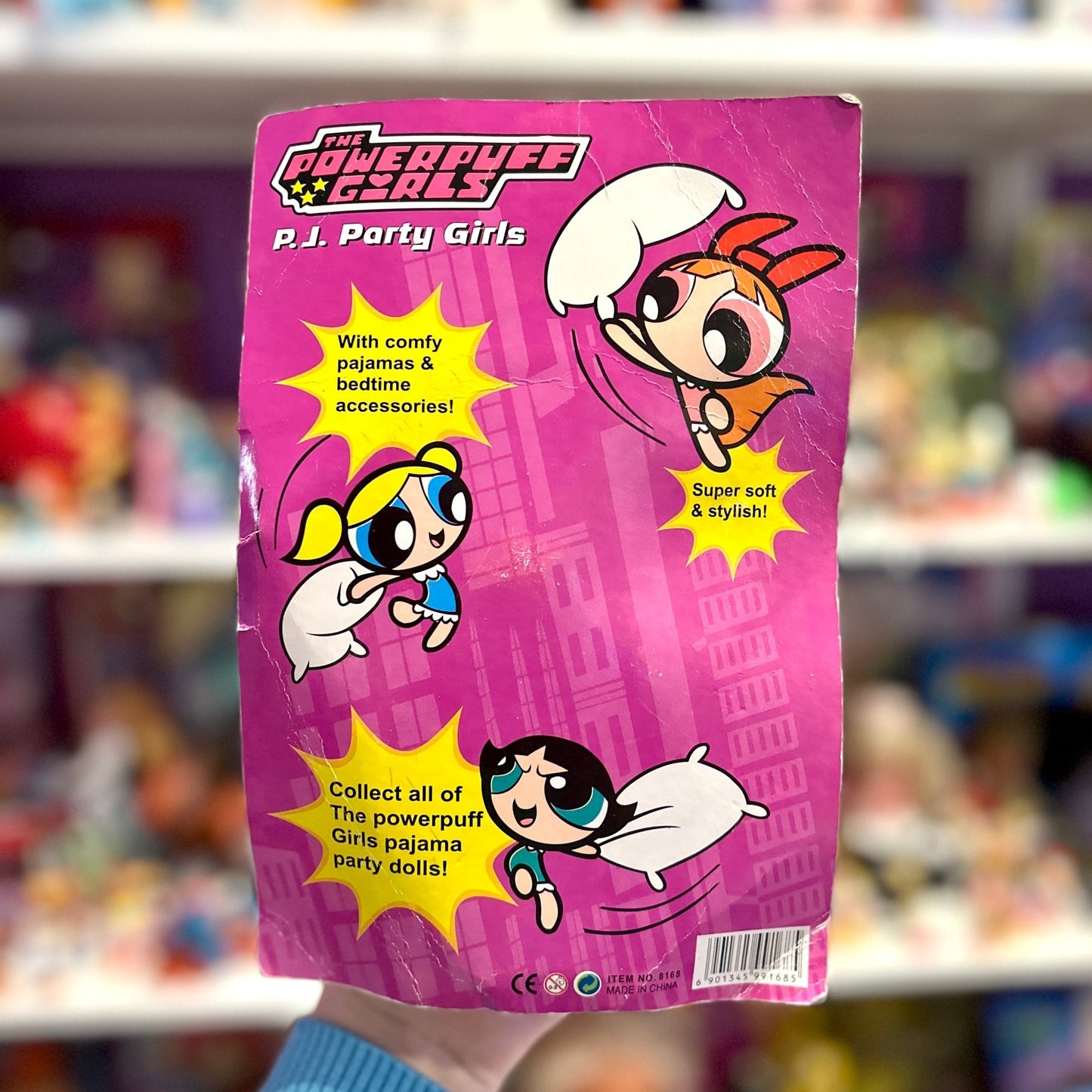 Power Puff Girls: P.J. Party Girls Buttercup Bootleg Figure (2000s) - PopCultGang