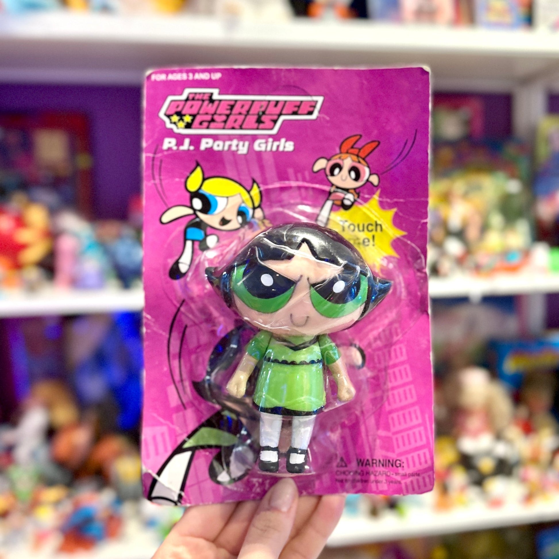 Power Puff Girls: P.J. Party Girls Buttercup Bootleg Figure (2000s) - PopCultGang