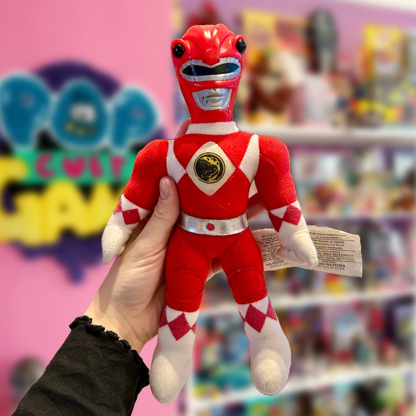 Power Rangers: Red Ranger Action Pal Plush (1993) - PopCultGang