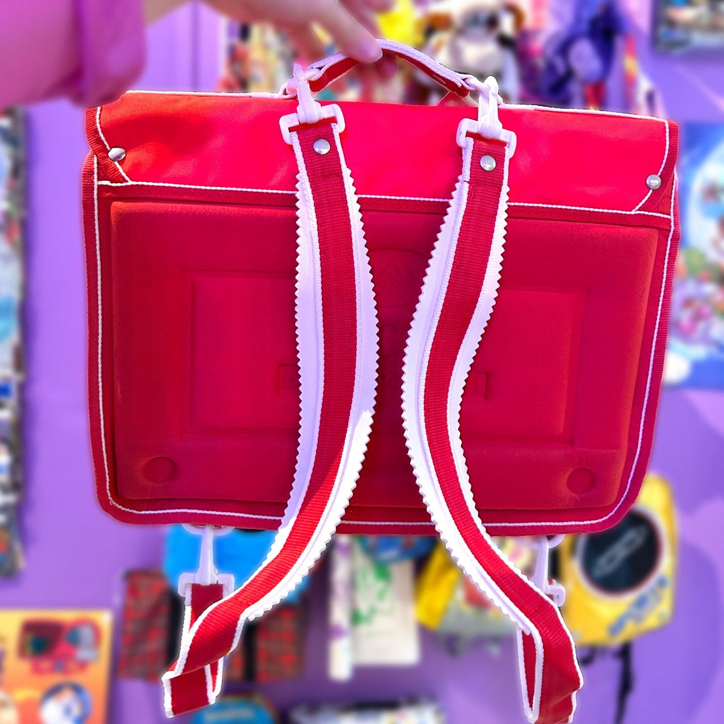 Power Rangers: Red Ranger Schoolbag (90s) - PopCultGang