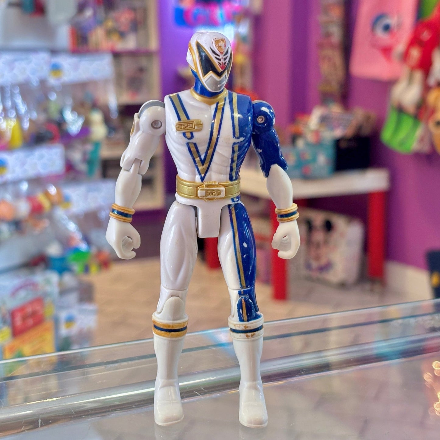 Power Rangers: Super Omega Force - S.P.D. Omega Ranger Action Figure (Bandai, 2005) - PopCultGang