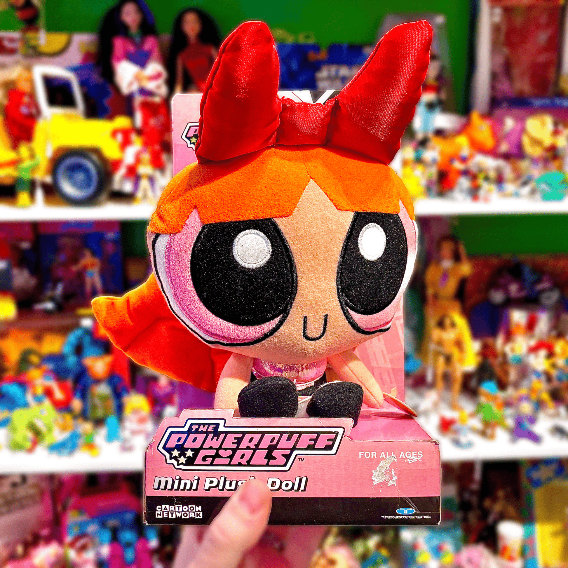 Powerpuff Girls: Blossom Metallic Dress Plush (Cartoon Network, 2002) - PopCultGang