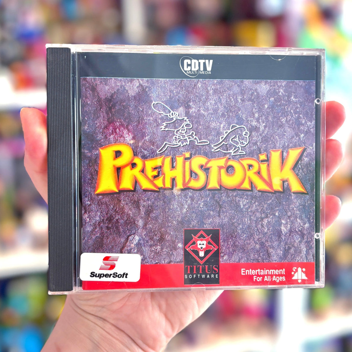 Prehistorik (Commodore CDTV, Amiga) - PopCultGang