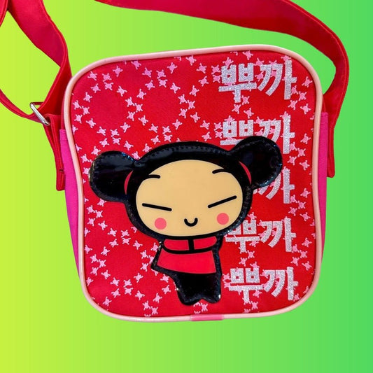 Pucca: Japanese Glitter Writing Y2K Crossbody Bag (2006) - PopCultGang