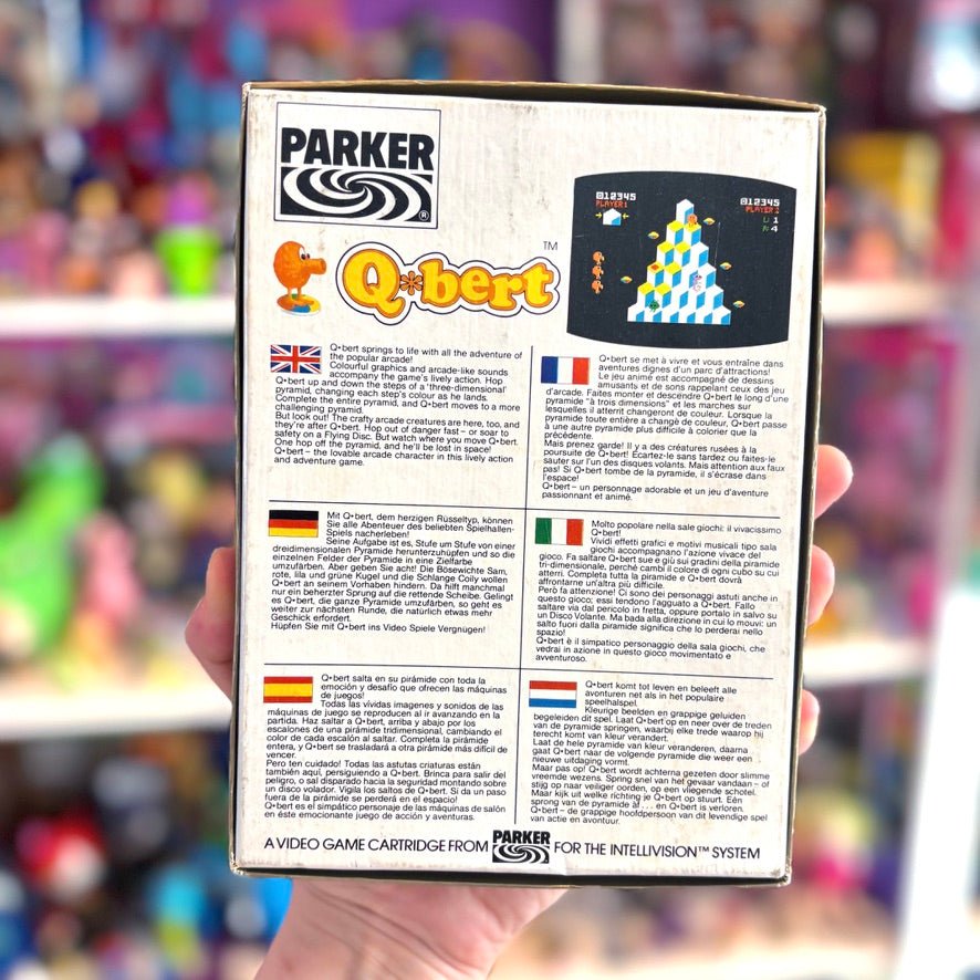 Q-bert (Intellivision) - PopCultGang