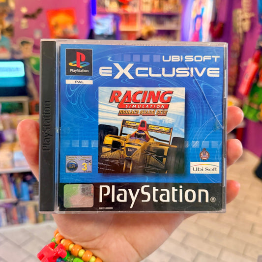 Racing Simulation: Monaco Grand Prix (Ubisoft Exclusive, PS1) - PopCultGang