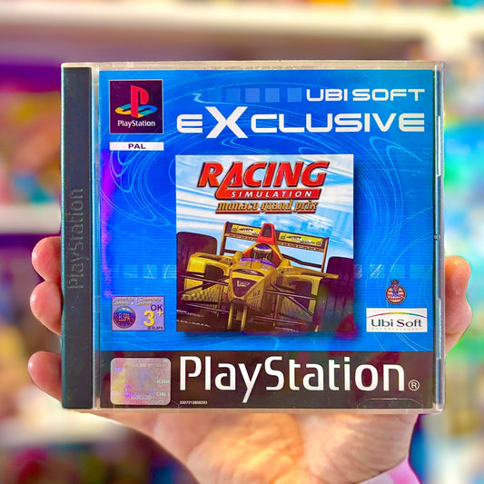 Racing Simulation: Monaco Grand Prix (Ubisoft Exclusive, PS1) - PopCultGang