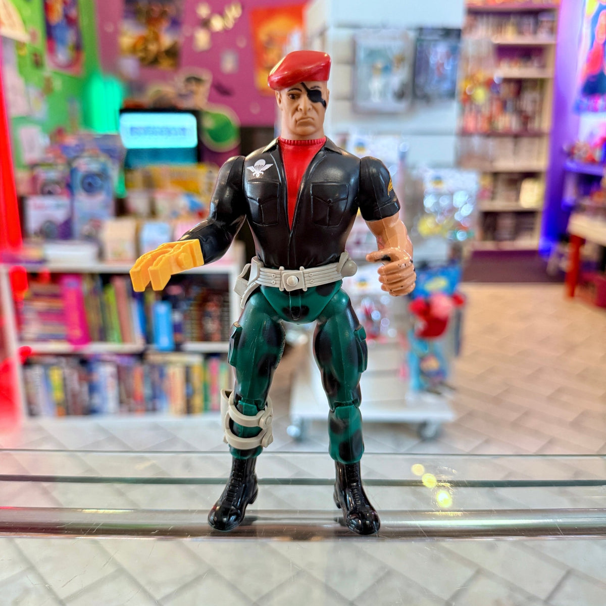 Rambo & Force of Freedom: Gripper Action Figure (almost complete, Coleco, 1985) - PopCultGang