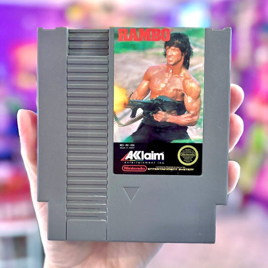 Rambo (NTSC, NES) - PopCultGang