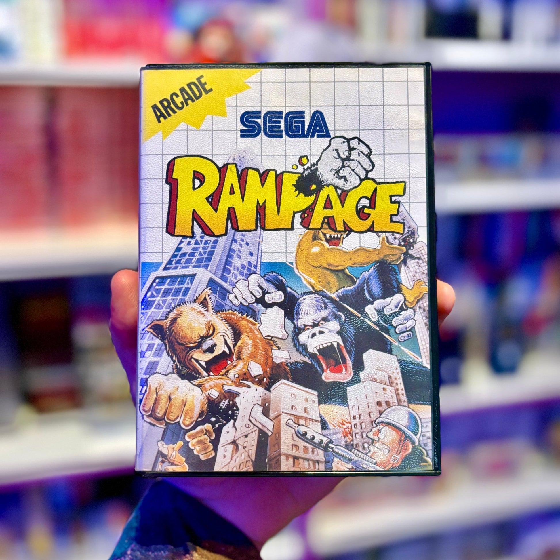 Rampage (Sega Master System) - PopCultGang