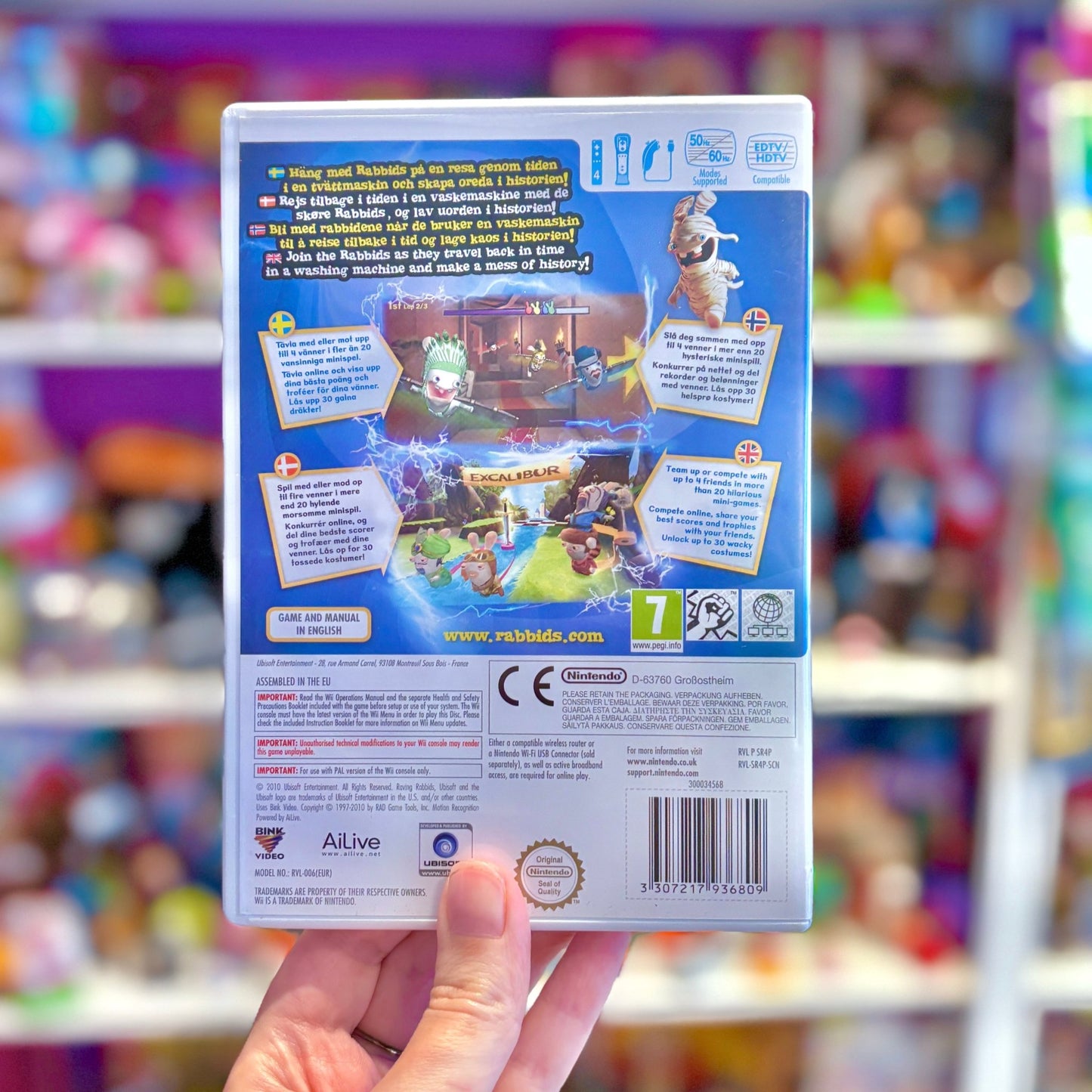 Raving Rabbids: Travel In Time (Sealed, Wii) - PopCultGang