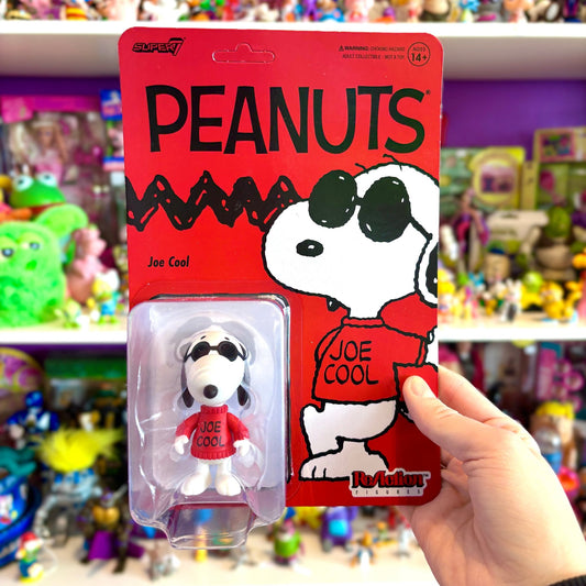 Reaction Figures: Peanuts - Joe Cool 9 cm Action Figure (Super7) - PopCultGang
