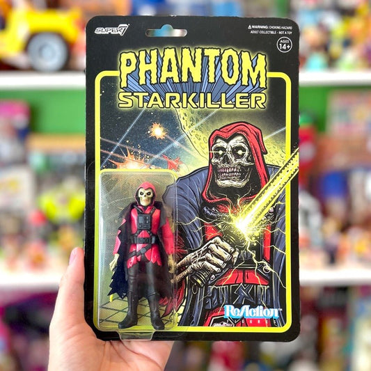 ReAction Figures: Phantom Starkiller The Cosmic Ghoul Warrior Action Figure (Super7) - PopCultGang