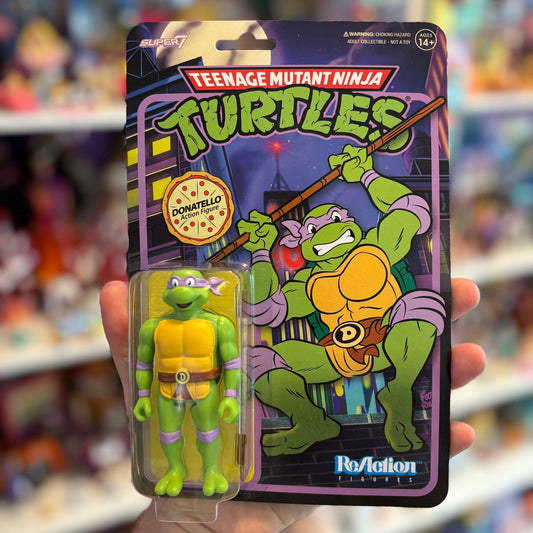 ReAction Figures - Teenage Mutant Ninja Turtles: Donatello (Cartoon) - PopCultGang