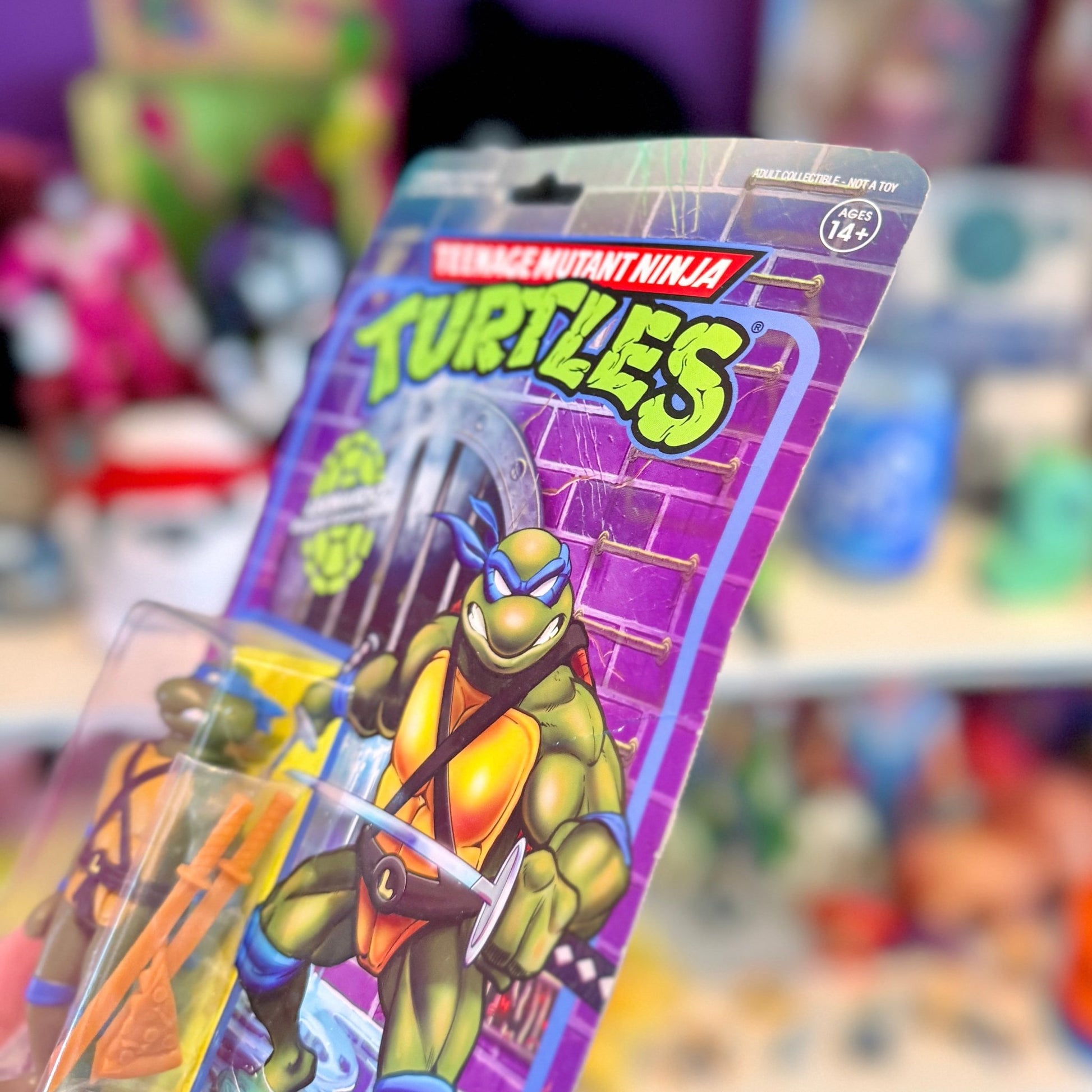 ReAction Figures - Teenage Mutant Ninja Turtles: Leonardo (2019) - PopCultGang