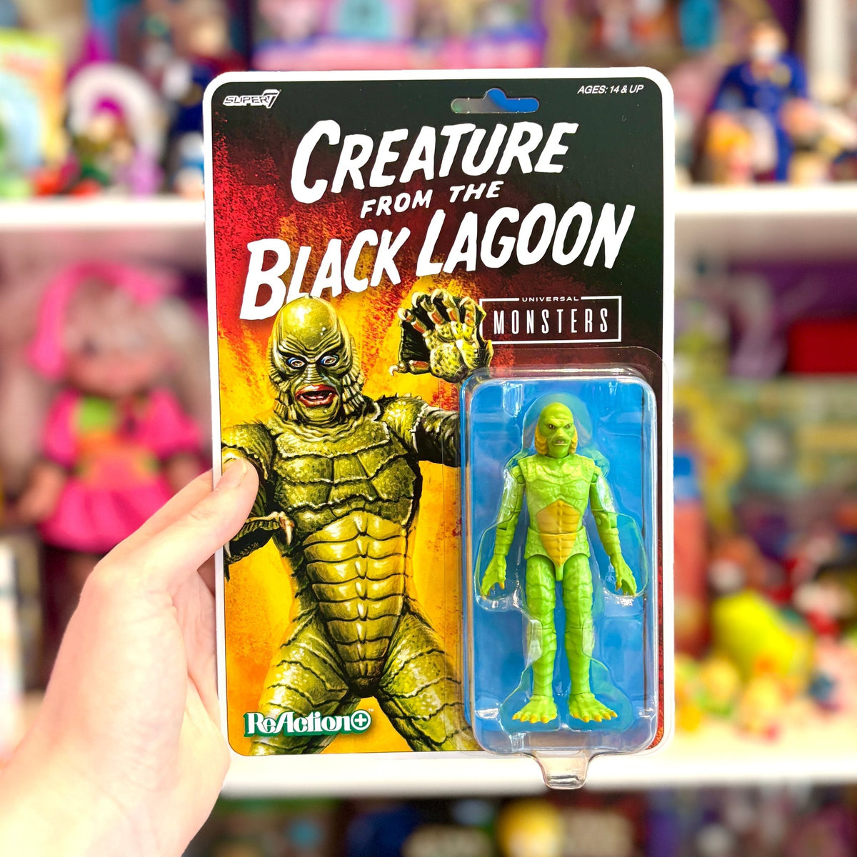 ReAction Figures: Universal Monsters - Creature from the Black Lagoon Action Figure 10 cm (Super7) - PopCultGang