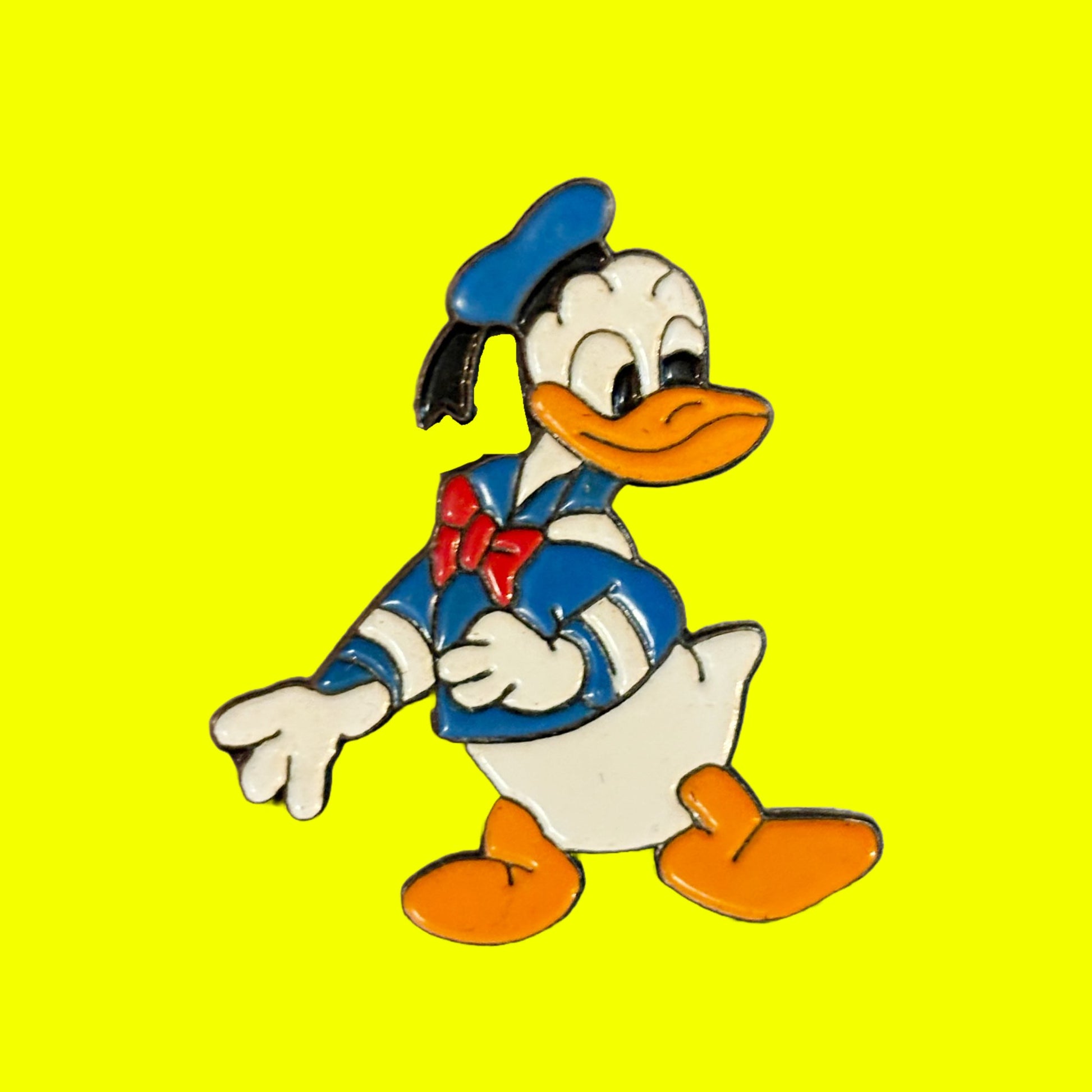 Really Ugly Donald Duck Enamel Pin (Disney, 90s) - PopCultGang