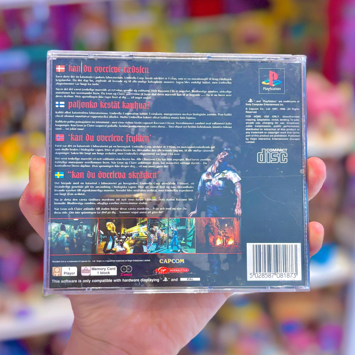 Resident Evil 2 (PS1) - PopCultGang