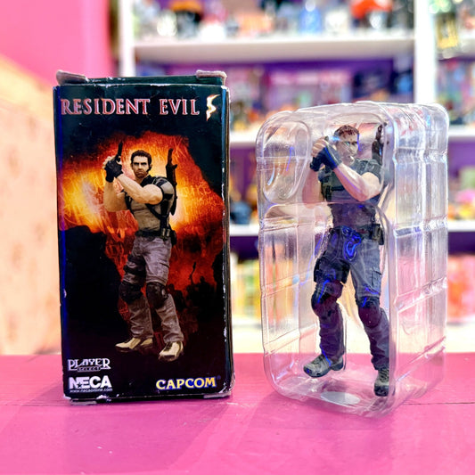 Resident Evil 5: Chris Redfield Promo Figure (NECA, Capcom, 2008) - PopCultGang
