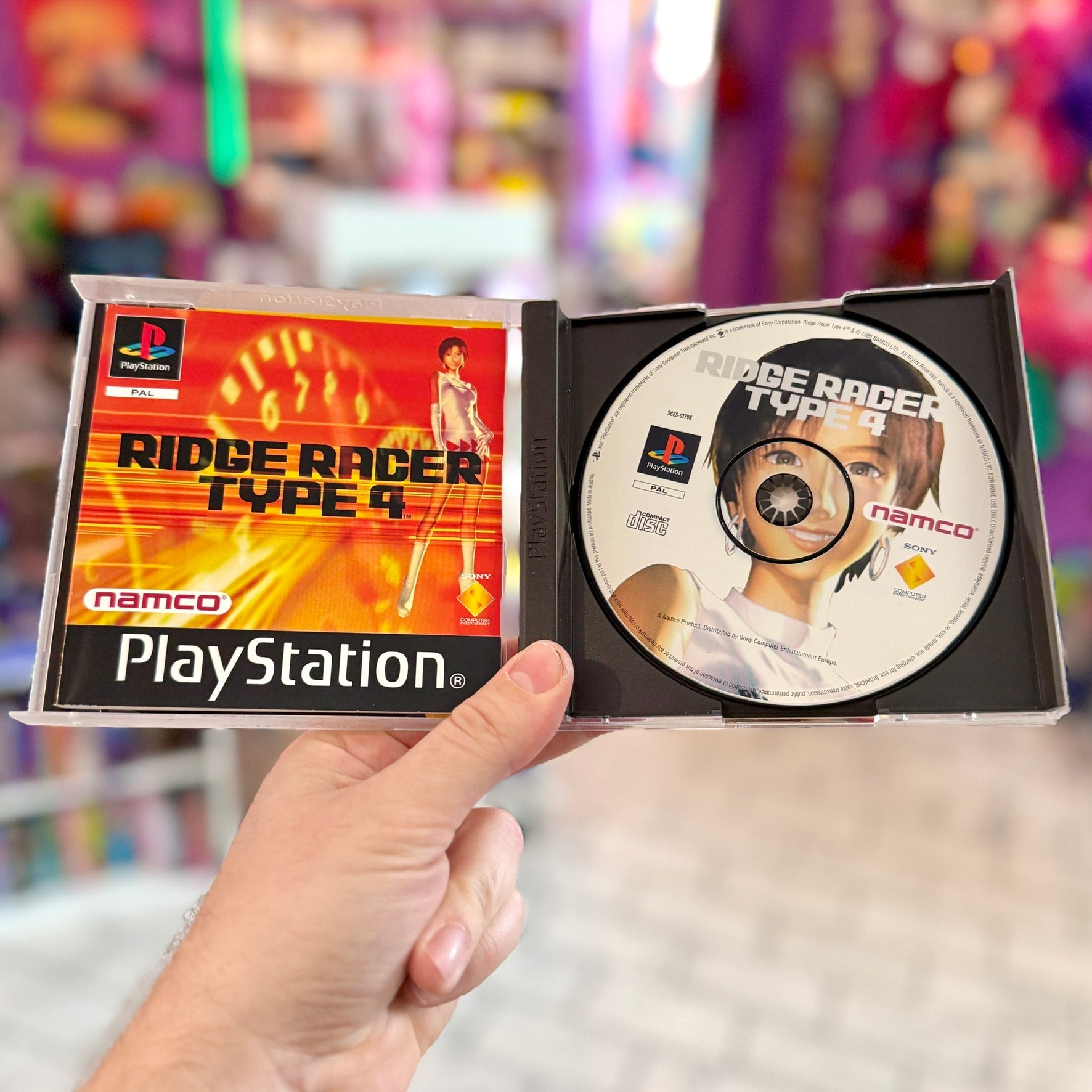 Ridge Racer Type 4 (PS1) - PopCultGang