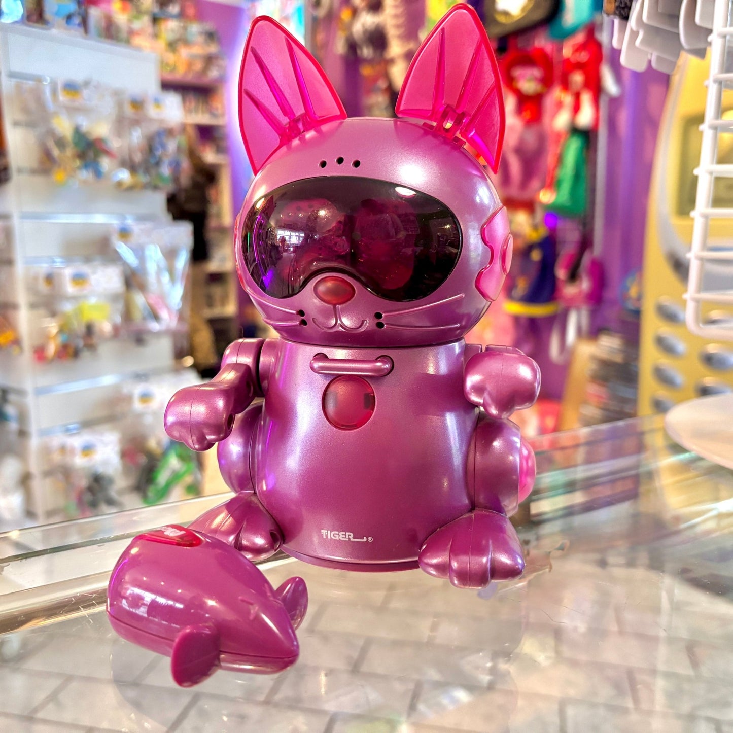 Robo - Chi Pets: Pink Meow - Chi - The Interactive Cat (NIB, Tiger Electronics, 2000) - PopCultGang